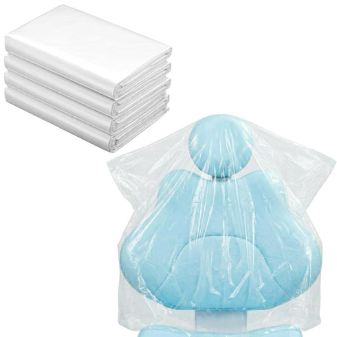 ForraFun 400 Pcs 27" x 24" Disposable Dental Half Chair Covers for Backrest,