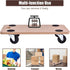 500 Lbs (23" x11.5" Goplus Furniture Moving Dolly, Heavy Duty Wood Rolling Mover with Wheels for Piano Couch Fridge