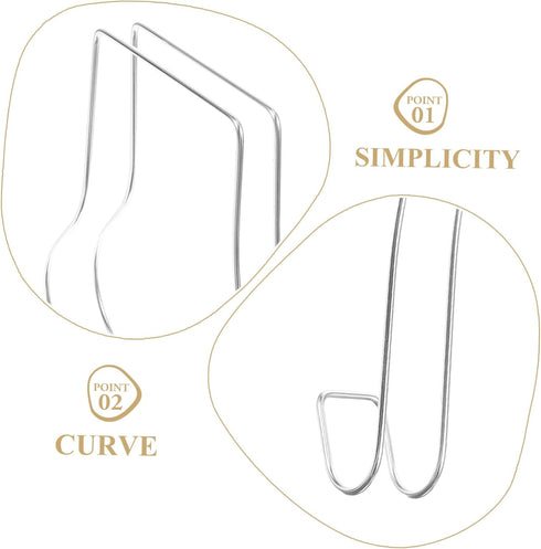 2pcs Closet MAGICLULU Stainless Steel Shoe Display Supports for Shoe Rack Boot Rack Entryway High Heel Supports