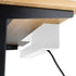Progressive Automations Under Desk Cable Tray Organizer, Desk Mounted Accessory for Standing Desks in White