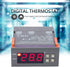 Jeanoko Thermostat MH1210F AC110V Digital Temperature Control -58~194? Fahrenheit Temperature Sensor