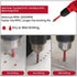 FOCSTOL 5pcs Masonry Concrete Drill Bit Set, 8mm Carbide Bits with Triangle Shank for Wood, Plastic, Foam