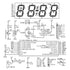 Gikfun 4-Digit LED Electronic Alarm Clock DIY Kits, Acrylic Shell Soldering Practice Learning Project EK1985-US