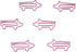 Butler in the Home Pig Shaped Paper Clips, Great for Collectors or Office Gift, Pink Round Tin with Lid