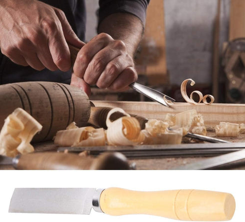 Rhombic File Hand Saw Sharpening Tool, Wooden Handle Coated File Hand Files 3in(75mm) to 5in(125mm)