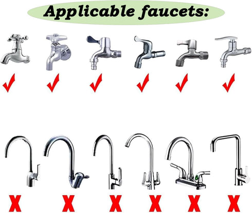 4m/13.12ft Sink Spray Rubber Hose Portable Faucet Sprayer Garden, Shampoo Sprayer Handheld Shower Head Spray Hose