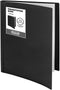 Dunwell Presentation Binder, 12-Pocket Portfolio Binder with Plastic Sleeves, Displays 24 Pages (Black)