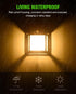 YZYOE IP65 Solar Induction Wall lamp Warm Light Wireless Dusk to Dawn Motion LED Sconce Lights Waterproof.