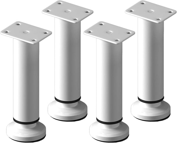 HJYCLFAZU Pack of 4 Furniture feet, Adjustable Table Legs, Cabinet Base Replacement Support