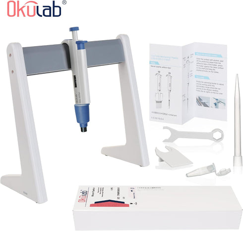 Single-Channel Micropipette, 1000-5000µl, Manual Adjustable Mechanical Pipette, High-Accurate, Autoclavable
