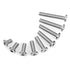 30Pcs M8 x 20mm M8 Bolts - Flat Head Hex Socket Cap Screws, 304 Stainless Steel Furniture Screws