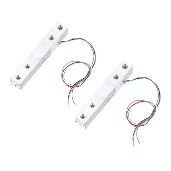 MECCANIXITY 2PCS Digital Load Cell Weight Sensor 5KG, High Precision Miniature for DIY Kitchen Scale Kit