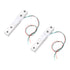 MECCANIXITY 2PCS Digital Load Cell Weight Sensor 5KG, High Precision Miniature for DIY Kitchen Scale Kit