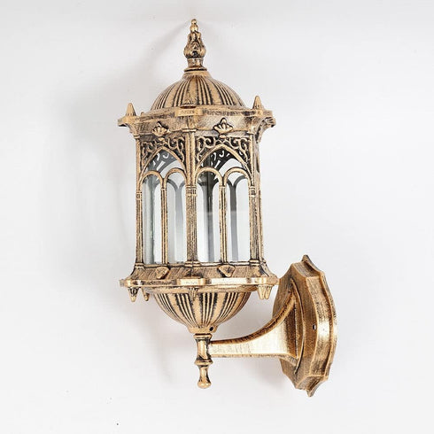 Kathring Retro Wall Mount Light Fixture, Industrial Lantern Vintage Rustic Lantern Lamp Wall