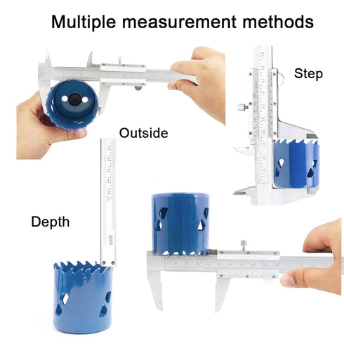 Vernier Caliper 0-6inch/0-150mm Manual Micrometer Caliper Stainless Steel Non-Digital High Precision Measuring Tool