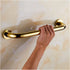 ALDEPO Grab Bars Golden Handrail, Brass Safety for Bathtub, Support Rails for Bathroom,