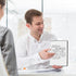 Portable Small White Board, Reusable Dry Erase Board with Stand, Desktop Whiteboard for Office Meeting Business Home 9"