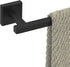 YACVCL Bath Towel Bar Black, 23.6 Inch Towel Rack, 304 Stainless Steel Bathroom Accessories Wall Mounted