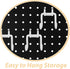 2pcs SECFOU White Pegboard Hooks Heavy Duty Garage Wall Hangers Utility Tool Holder for Workbench Storage