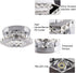 Mini Chandelier Crystal LED Ceiling Light Fixture Modern Pendant Lamp Semi Flush Mount Crystal Ceiling Lighting