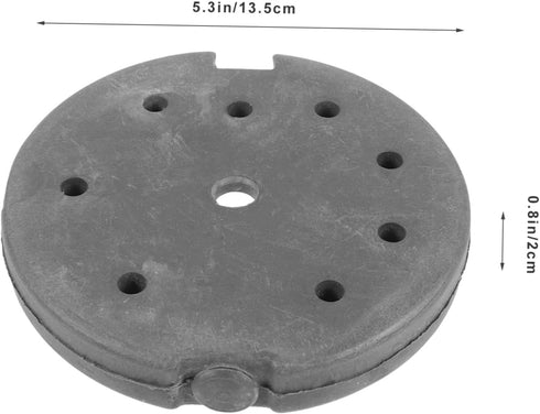 LIFKOME Desk lamp Metal Lamp Base Weight for Nightstand Chassis DIY Display Weight Base Floor Light Stand Light Parts