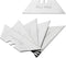 Bates Utility Knife Blades, 40 Pack Box Cutter Razor Blades for Box Cutters and Replacement Blades