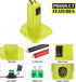 Power Wheels Adapter for Ryobi 18V Battery - Battery Converter Kit with Fuse, Switch & Wire Harness