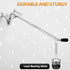 Pegboard Hook 50 Pcs, Durable L Shape Galvanized Metal Accessories for 1/4 and 1/8 Pegboard Organizer Kit