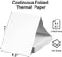 8.5 11 Inch, 100 M08F/A40 (100 Thermal Printer Paper x Sheets US Letter Size Thermal Paper, Compatible with Thermal