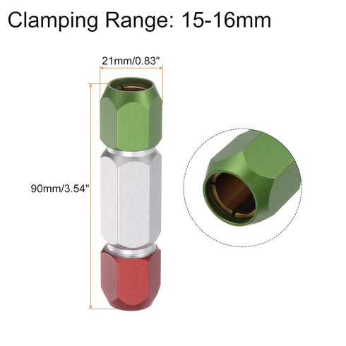 Aluminum Alloy Pin Gage Handle 15-16mm Clamping Range Go No Double End Gauge Handle Industrial Tools for Plug Gage