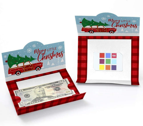 Big Dot of Happiness Merry Little Christmas Tree - Red Truck and