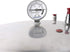 MEASUREMAN 2" Dial Stainless Steel Pressure Cooker Gauge, Pressure Canner Gauge, Lower Mount, Includes Hexagon Gasket