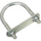 National Hardware U Bolt, 2190BC, Zinc plated, #642-3/8"x2-1/2"x4"