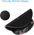 MOSISO Mouse Pad with Wrist Rest Support - Peony Ergonomic Non-Slip Base for Home/Office Pain Relief
