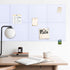 Large Felt Cork Board 47"x35", 12 Pack 11.8"x11.8" Wall Tiles with 60 Push Pins and Adhesive Tabs