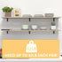 6PCS 5"2"(12550mm) 42lb, LSK L Bracket, Shelf Support Corner Bracket for Wooden Board, Max Load : Black