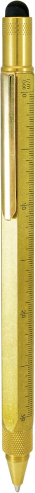 MONTEVERDE USA Tool Ballpoint Pen - Solid Brass - Luxury Case, an ideal gift for both Men and Women, thoughtful present suits business and special occasions by MONTEVERDE