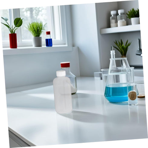 2pcs Luxshiny Plastic Wide Mouth Wash Bottles Portable Squeeze Design for Smooth Watering Lightweight and Chemical
