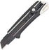 TAJIMA Utility Knife, 1" 7-Point Premium Cutter Series Snap Blade Box Cutter with Dial Lock & Razar Black Blade