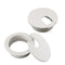 1-3/8 inch Plastic Desk Grommet, Wire Cord Cable Hole Cover, 6PCS for Office Computer Table Organizer