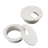 1-3/8 inch Plastic Desk Grommet, Wire Cord Cable Hole Cover, 6PCS for Office Computer Table Organizer