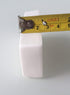OTOOLWORLD 99.3% Alumina Crucible Al2O3 Assay Crucible for Lab Laboratory (100x40x20MM)
