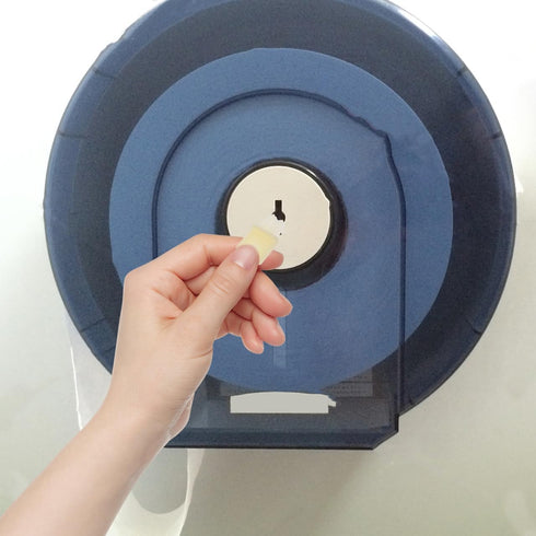 Ciieeo Toilet Paper Dispenser Key Plastic Replacement for Bathroom Tissue Holder Compact Multi-Functional Towel