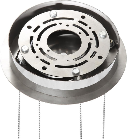 Ceilings Adapter Chandelier Light Fixtures for Sloped Beam Pendant Lighting Silver