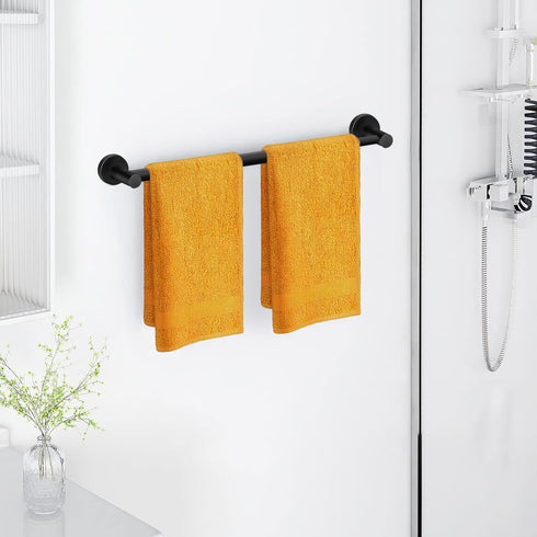 Holder(13.18inch-24inch) Accessories(1Pack,Black) MGahyi Towel Racks for Bathroom-Adjustable Towel Sturdy and Rustproof