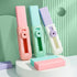 M&G 4+1 Pack Rubber Erasers, Sliding Retractable Eraser, Soft Cute Push Pull Large Pencil Eraser with Refill
