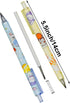Maydahui 12Pcs Colorful Outer Space Eternal Pencils Retractable HB 0.5mm Cartoon Spaceman Rocket Infinity Pencil Magic Forever Pencil for School Office Supplies Space Theme Party Favors by Maydahui