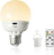 Rechargeable Light Bulbs, Battery Operated Light Bulb with Remote E26 LED Emergency
