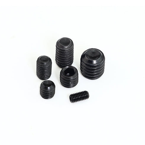 M3/4/5/6/8 Internal Hex Drive Cup-Point Set Screws Assortment Kit, 10 Sizes, 360PCS