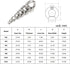 10 PCS 304 Stainless Steel M3 Thread Dia Ring Shape Eyed Bolt Lifting Eye Nut Fastener by lasenersm